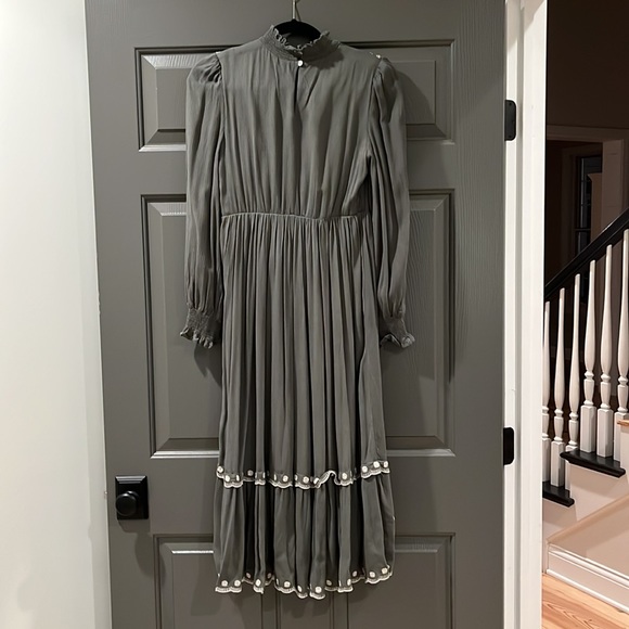 Green boho dress - Picture 2 of 6